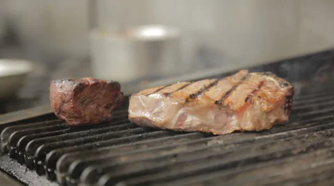 Steak On the Grill Stockbeeldmateriaal 41919451