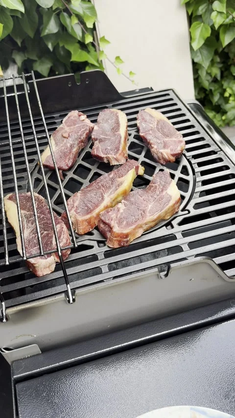 Steak grilled Stock Footage 310997794