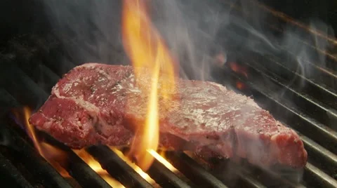 Steak grilling 147 Video stock 8852821