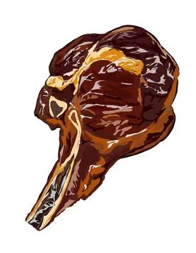Steak Stock Illustration