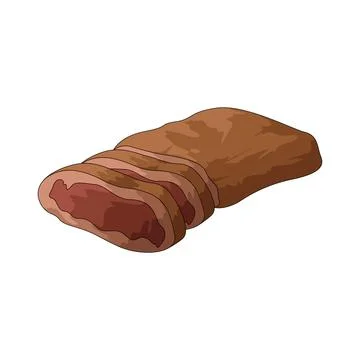Steak illustration Stock Illustration