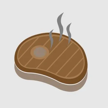 Steak meat Stock Illustration