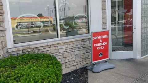 Steak N Shake Building Stock Footage 154713598