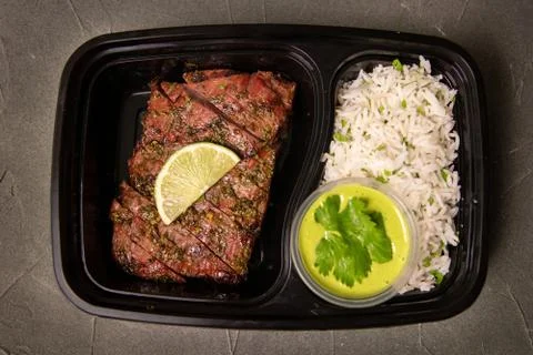 Steak ready to go Stock Photos