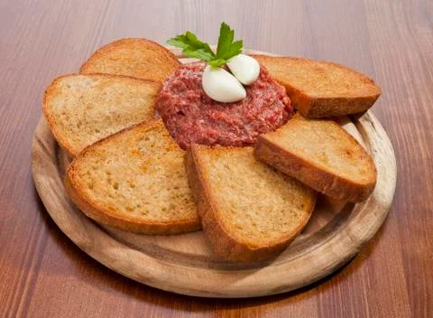 Steak tartar Stock Photos