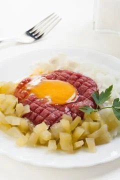 Steak tartare Stock Photos