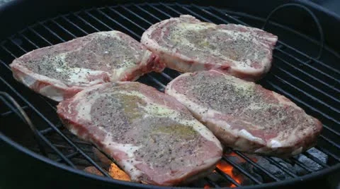 Steaks Stock Footage 11921077