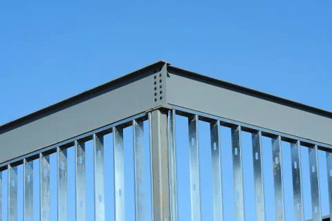 Steal frame construction Stock Photos