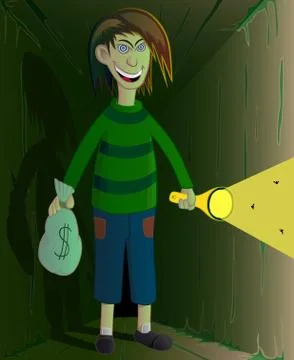 Stealer Ilustración de archivo