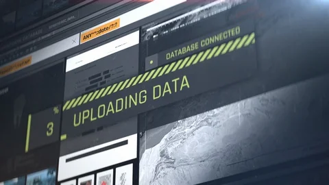 Stealing and sharing sensitive data, espionage, spyware detected, hacking, leaks Stock Footage 110304315