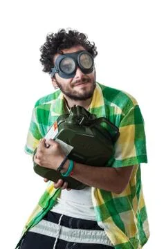 Stealing gas Stock Photos