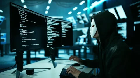 Stealing Secure Data And Information Stock Footage 296933952