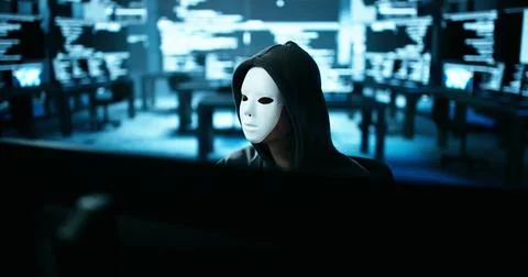 Stealing Secure Data And Information Stock Photos