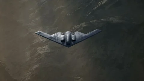 Stealth b2 Spirit Vídeo Stock 199932336