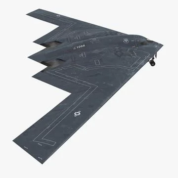 Stealth Bomber B-2 Spirit 3D Model
