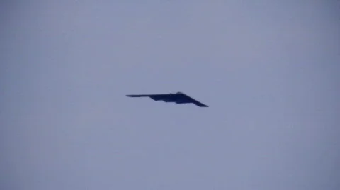 Stealth bomber FX Stock Footage 97596