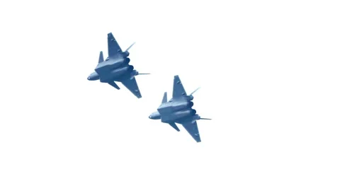 Stealth Fighter Jet J20 Video stock 221146532
