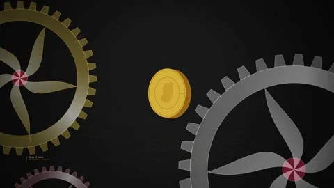 Stealth Inflation Destroying Purchasing Power In A Wallet With Crumbled Coin Video stock 342696421