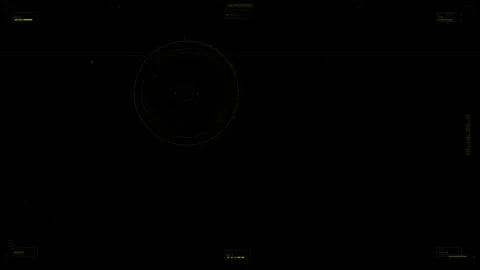 Stealth Sound Wave HUD ? Angled Shadow Navigation 4K Animation Stock Footage 330696826