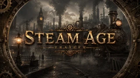 Steam Age Trailer - Epic Steampunk Industrial Fantasy Opener Catálogo de After Effects