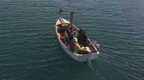 Steam Boat 2 Stock Footage 5091625