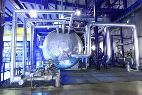 Steam boiler Stock Photos