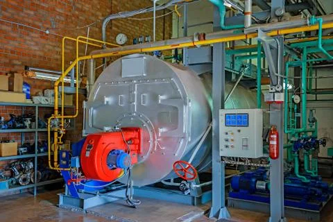 Steam boiler Stock Photos