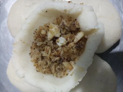 Steam cake in india Foto stock