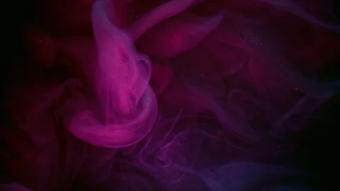 Steam cloud sparkling fluid smoke spray blur paint Stock Footage 313316757