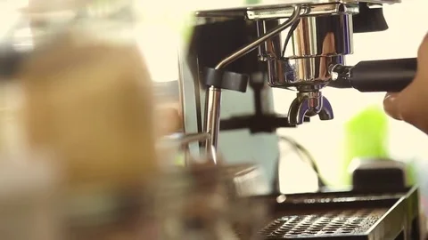 Steam coffee Stock Footage 76690666