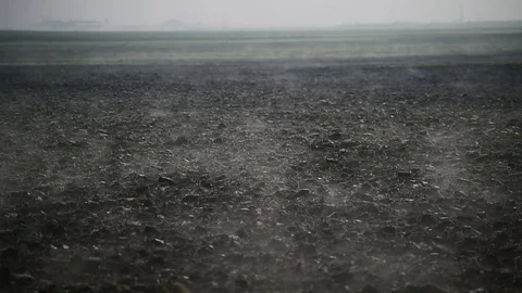 Steam coming out from the ground 스톡 동영상 78633700