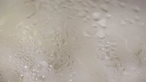 Steam condenses on the lid Stock Footage 100896161