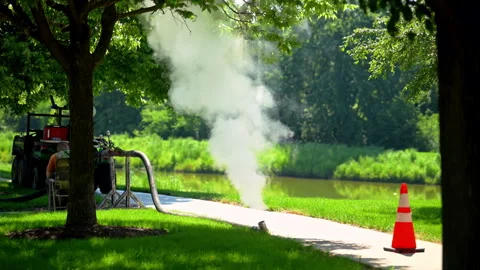 Steam Cured CIPP Trenchless Sewer Pipe Rehabilitation Vidéo 345477782