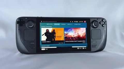 Steam Deck 1 Stock Footage 313089722