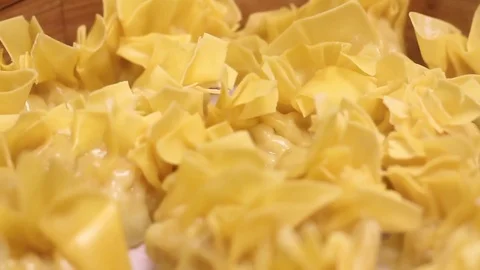 Steam Dumpling Noodles 2 Stock Footage 79044739