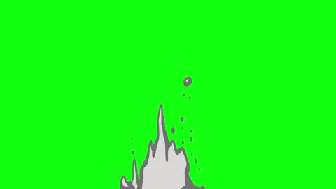Steam elements 2D cartoon smoke animatio... | Stock Video | Pond5