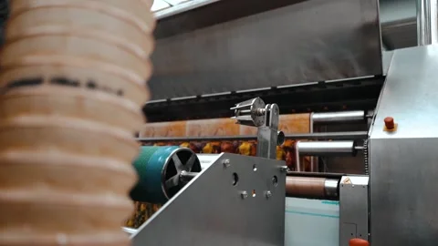 Steam emerging from print machine Stock Footage 135160820