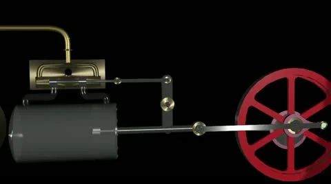 james watt steam engine animation