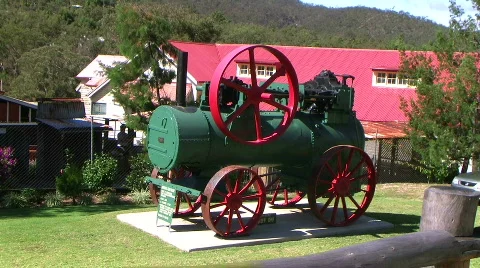 Steam engine Stock Footage 789710