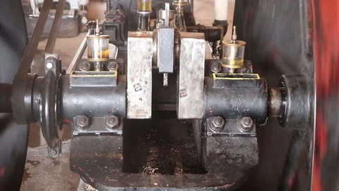 Steam Engine Stock Footage 93854806