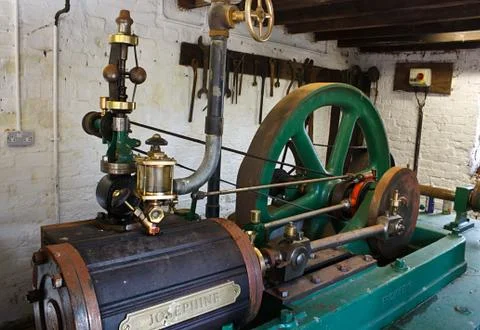 Steam engine josephine Stock Photos