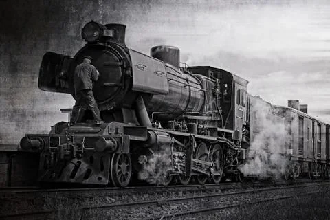 Steam engine Stock Photos