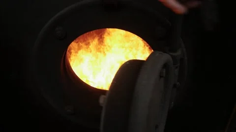 Steam Engine Train locomotive. old nostalgic technology. railway transportation Video stock 61371738