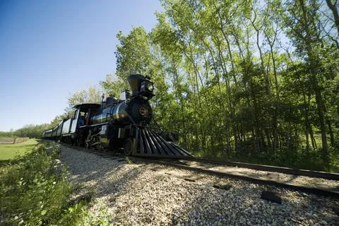 Steam Engine Train Stock Photos