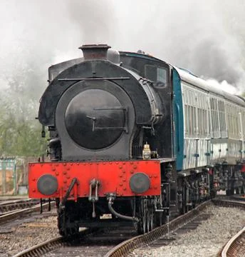 Steam Engine Train. Stock Photos