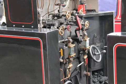 Steam Engine Train. Stock Photos