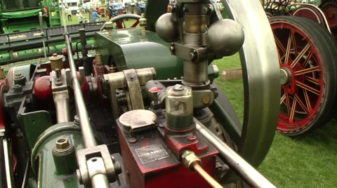 Steam engines 1 Stock Footage 32736088