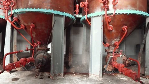 Steam in Factory	 Stock Footage 135447252