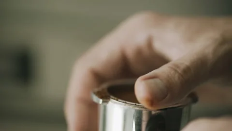 Steam flow from coffee machine Stock Footage 138158769