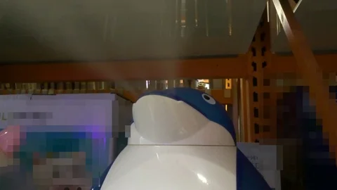 Steam flow from steam humidifier. Stock Footage 87587326